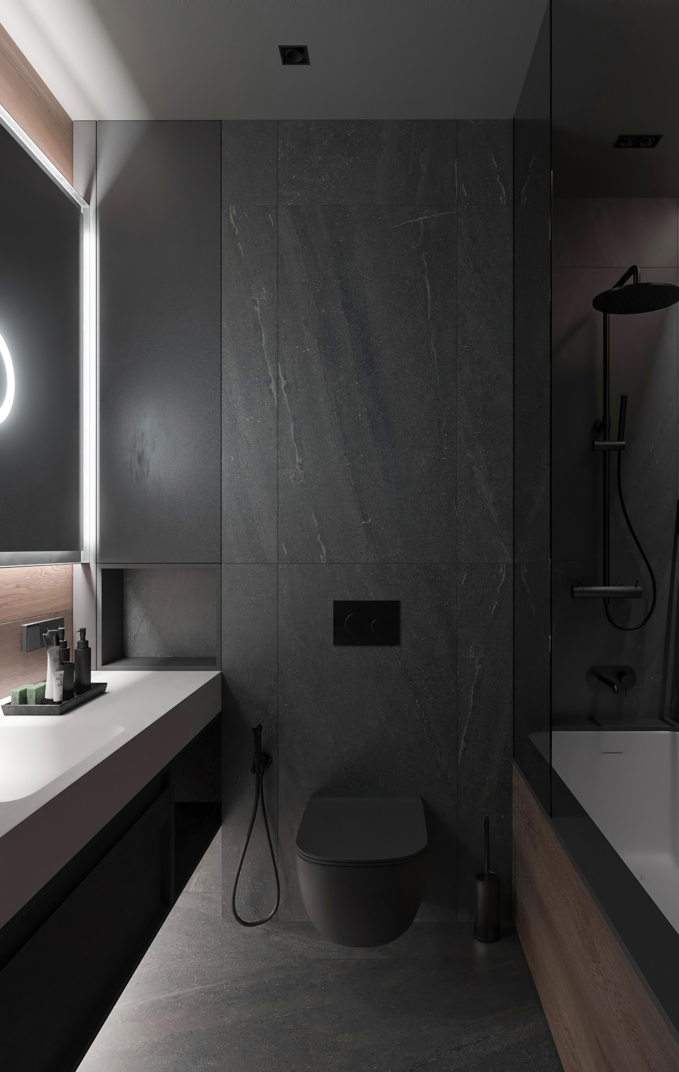bathroom interior design  visualization archviz modern CGI 3ds max corona