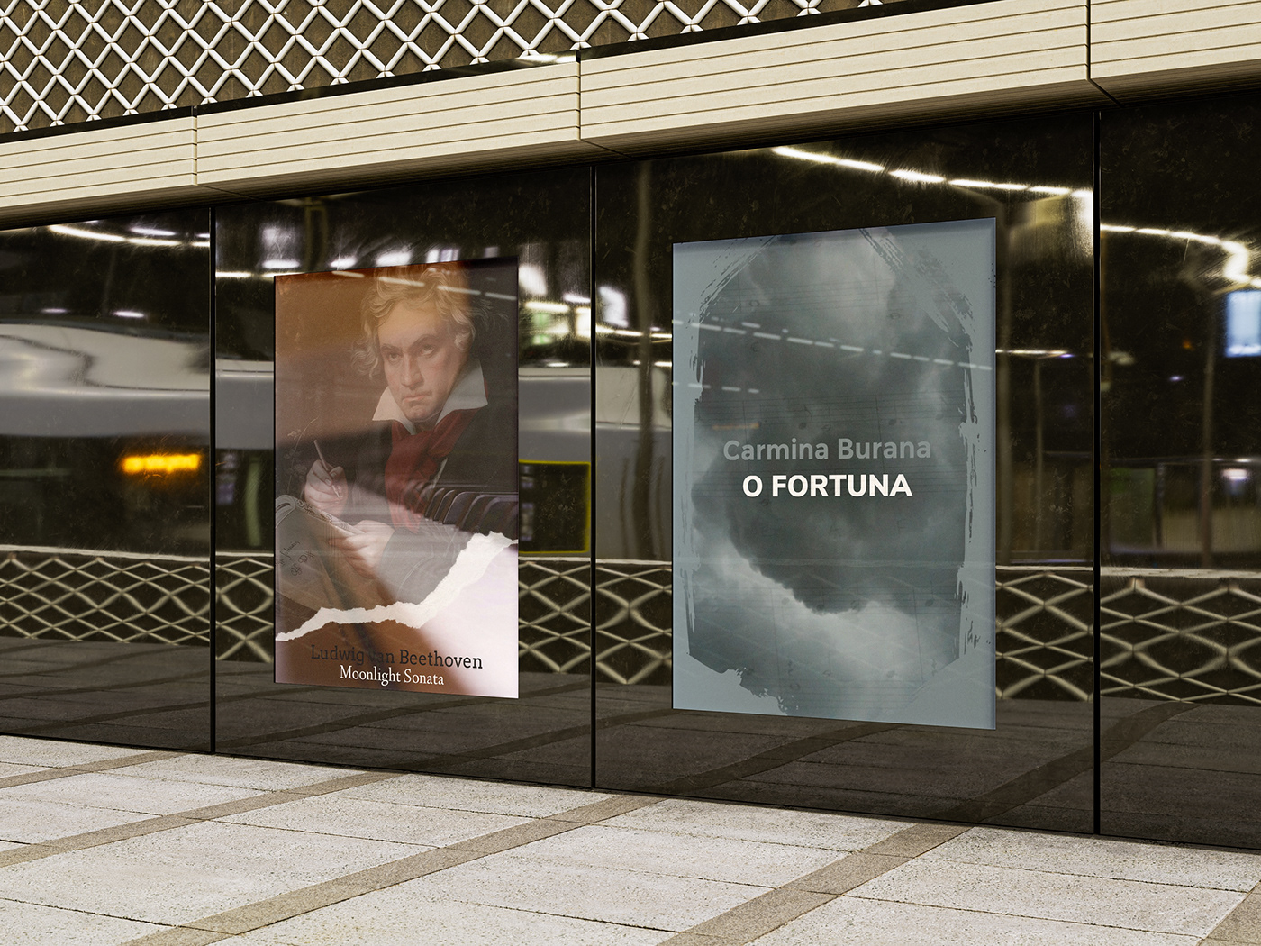 opera posters song graphic design  photoshop