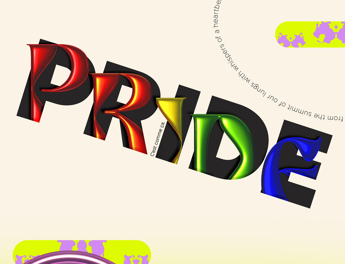 LGBTQ pride pride month Love representation collage Diversity identity Graphic Designer gay