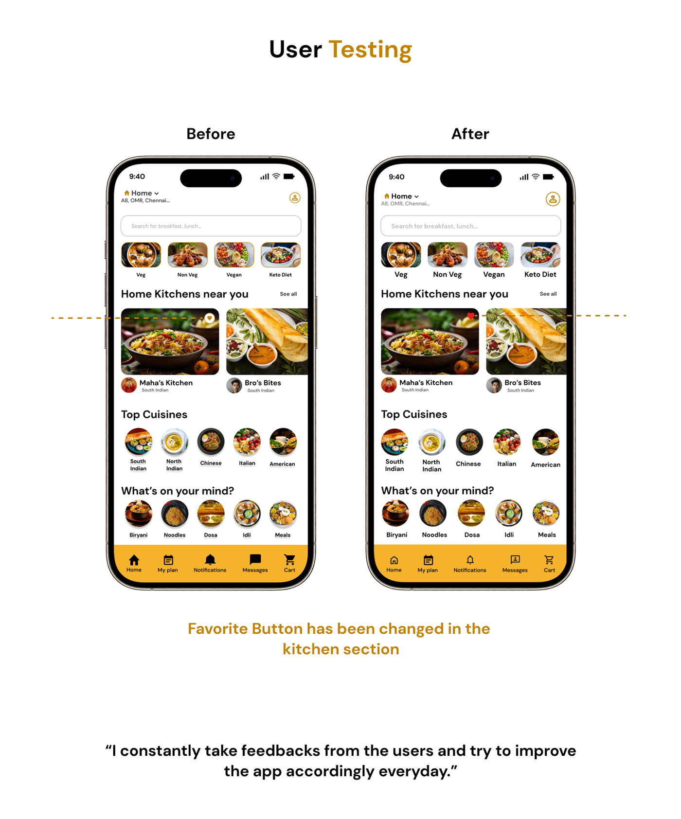 ui ux UI UX Case study mobile app design food app FOOD CASE STUDY Food app design Case Study home food buying app home food selling app hoofie