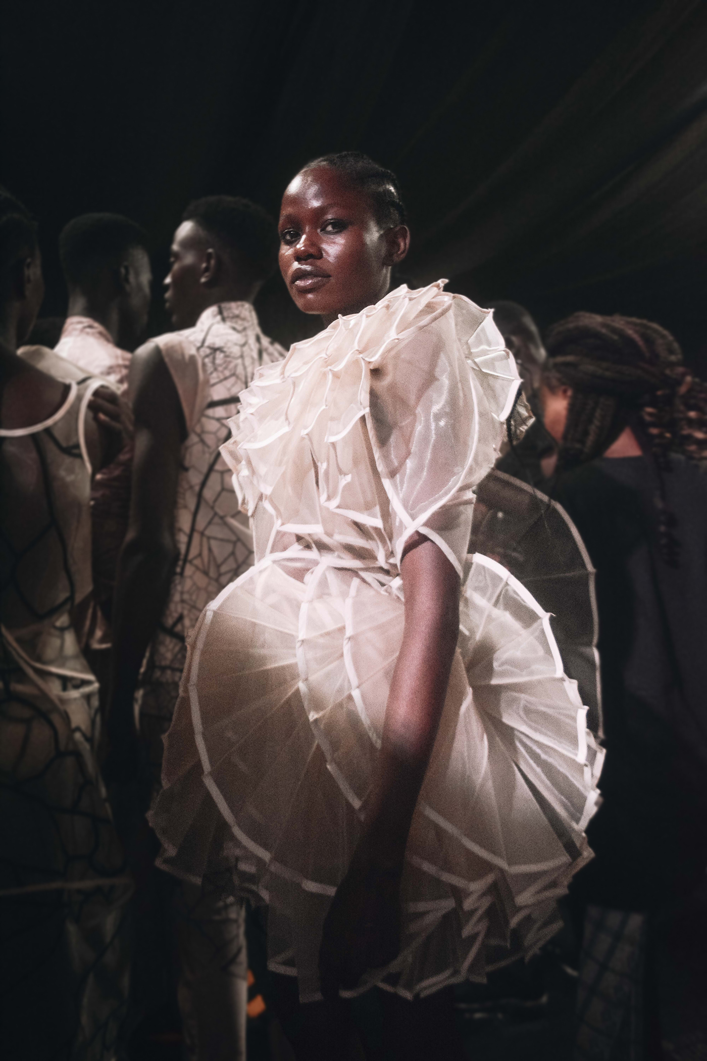 Fashion  lagos africa journalism   editorial magazine Behance backstage art