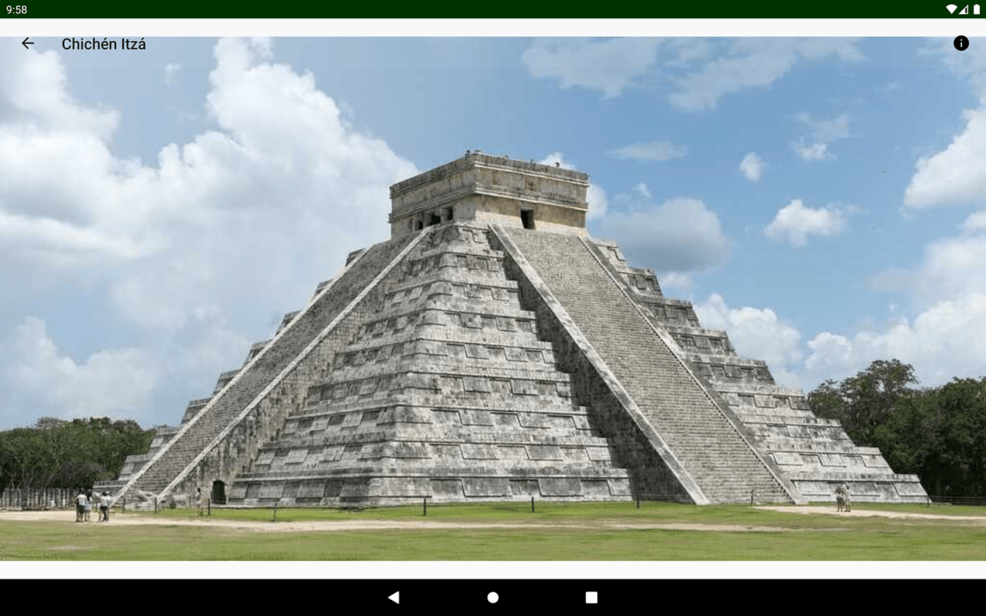 android chichen itza Guatemala Honduras Maya mexico Tikal traveling Xamarin.Android