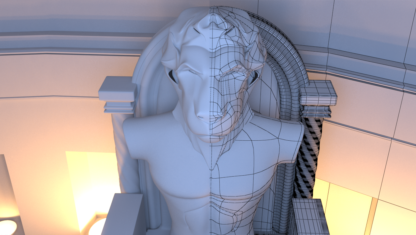 3D design Game of Thrones 3dsmax modeling rendering scenography