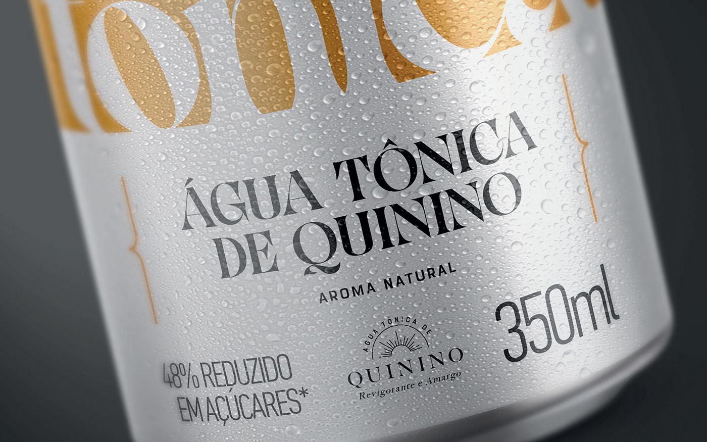 soda Packaging product design  Brazil tonic water