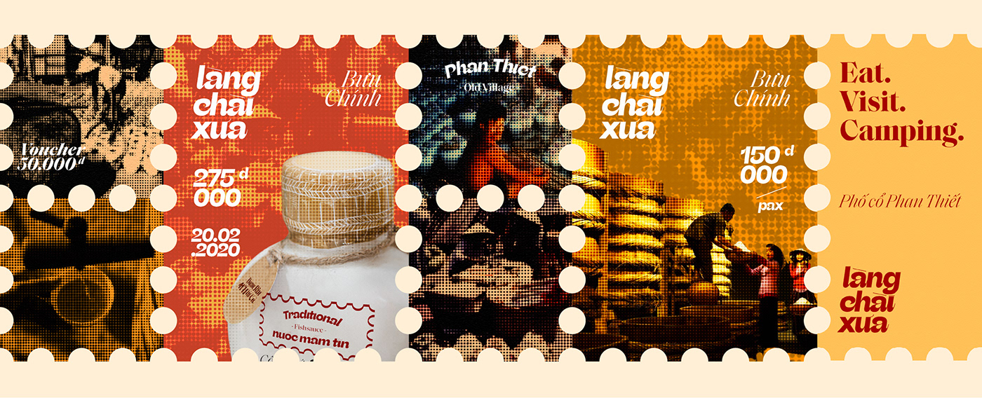 brand design heritage Packaging seafood tradition vietnam craft Label