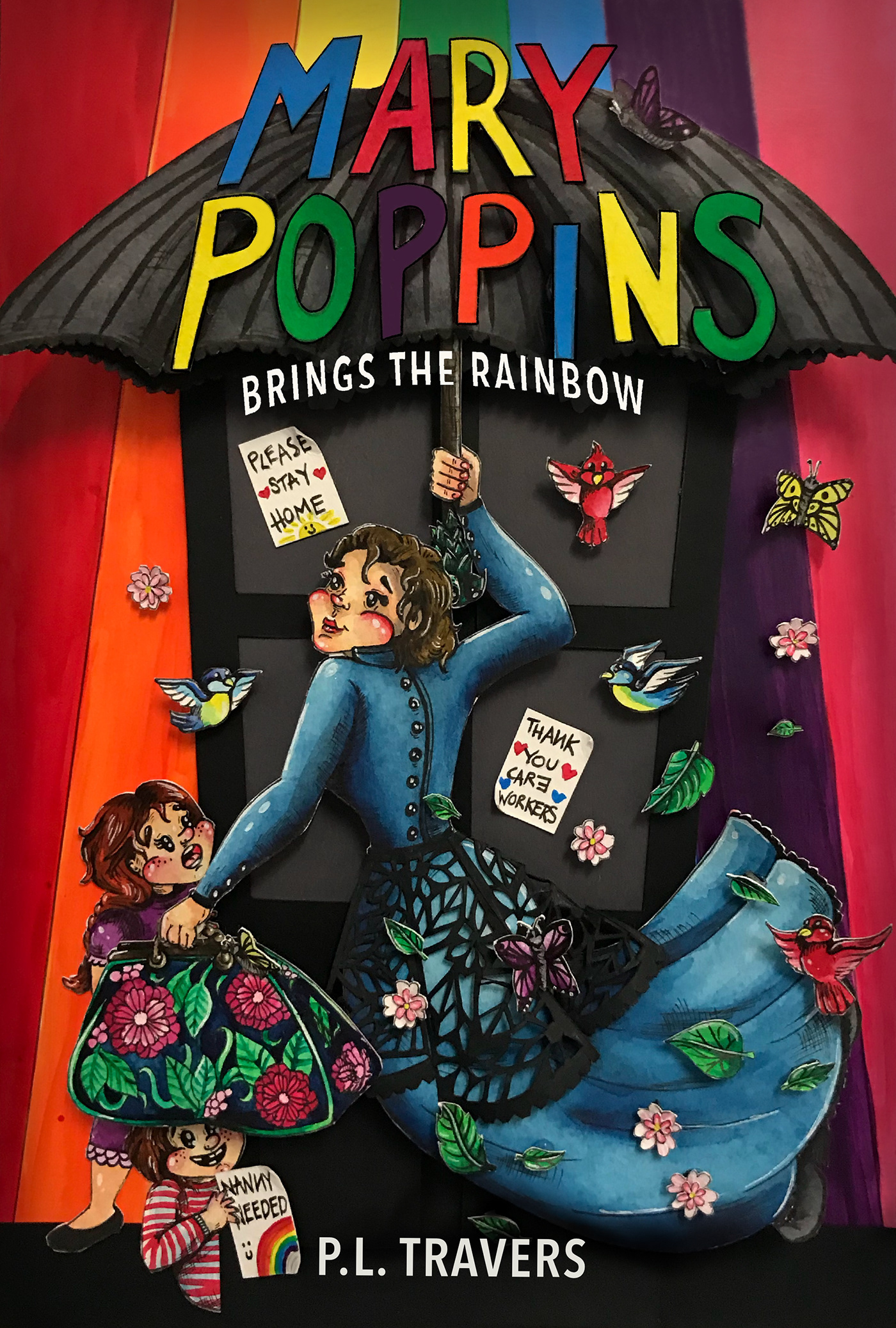 bookcover childrensbookdesign ILLUSTRATION  marypoppins