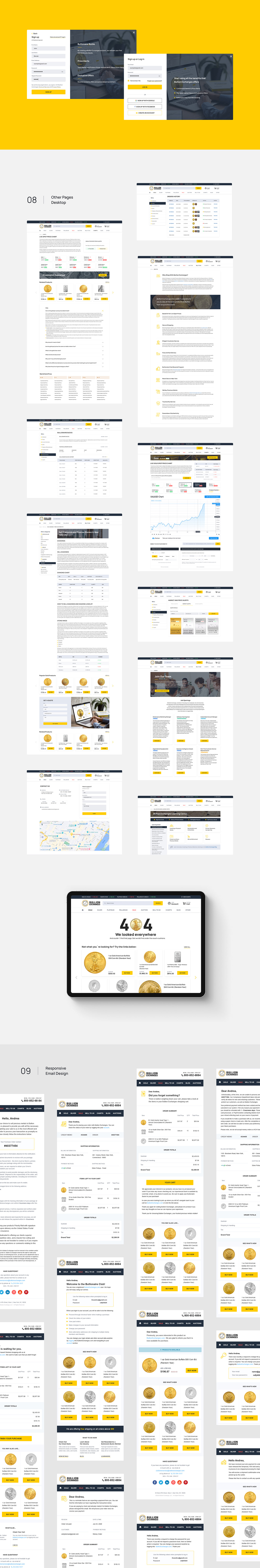 branding  e-commerce Ecommerce gold UI/UX user interface ux Web Design  Website