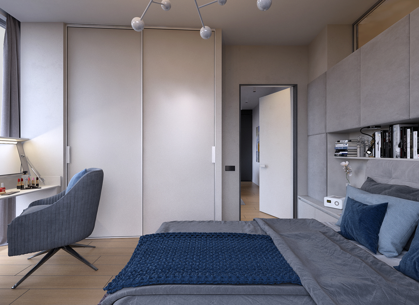 Apartment in skyscraper on Behance