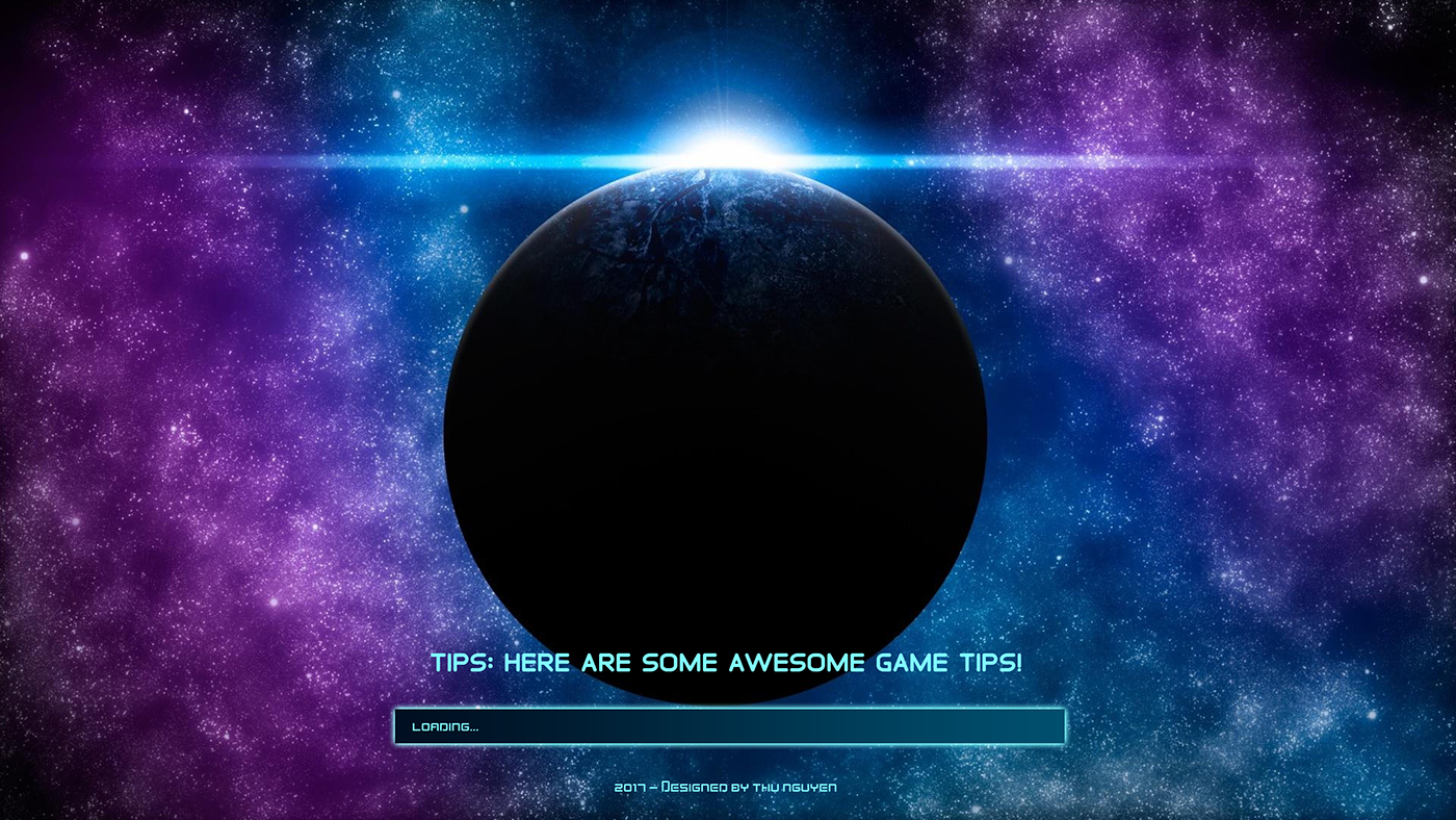 galaxy future futuristic Space  nebula game cool HUD UI