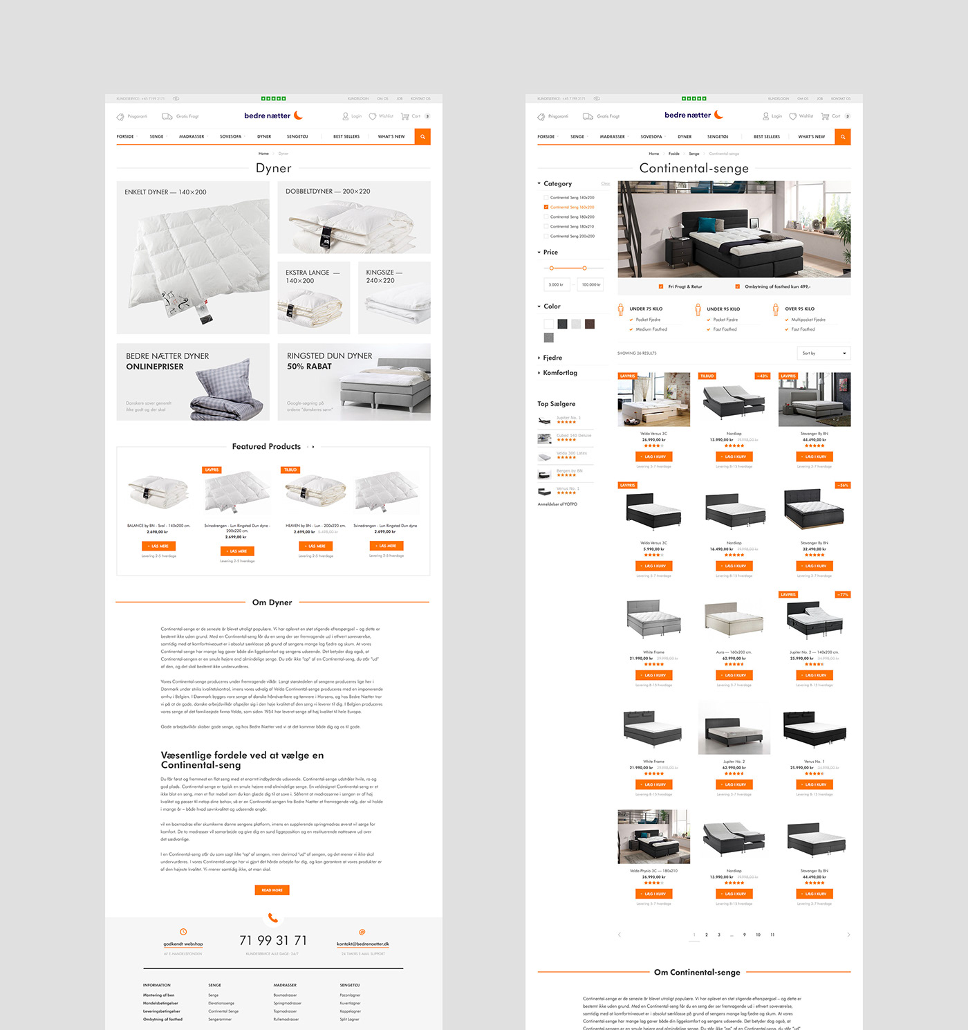 denmark Ecommerce furniture Interior magento2 Website shop store ui design UX design