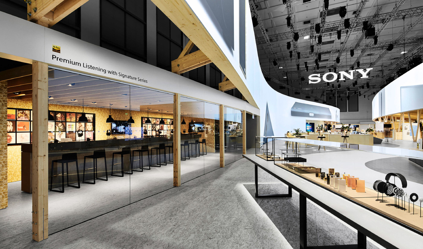 Sony Sony ifa IFA Berlin booth design Messedesign stand design exhibition stand ifa booth