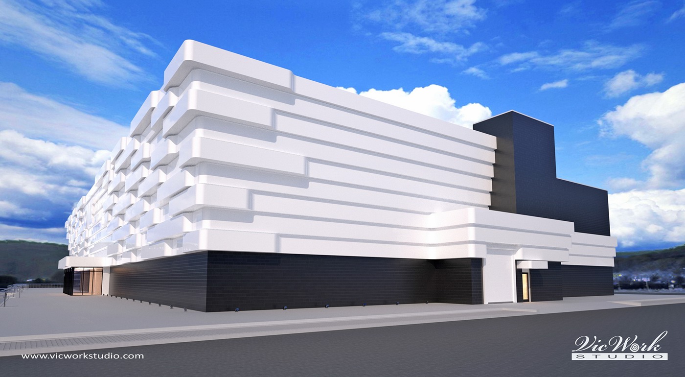 facade design mall