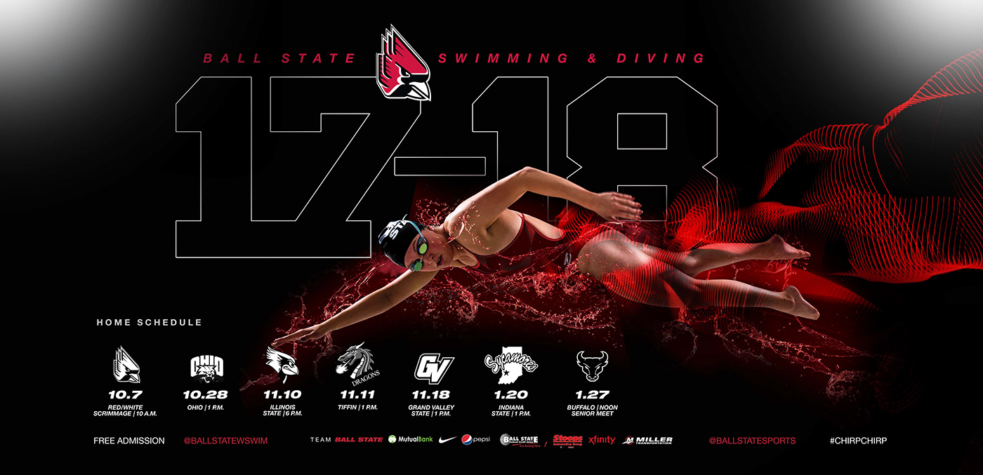 posterdesign posterswag graphicdesign collegesports sportgraphics sportdesign movementseries athletics PosterArt