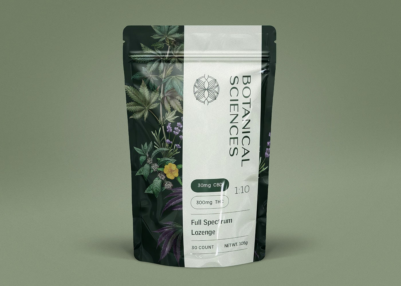 botanical Packaging plants cannabis science pattern lavender medicine Medicinal