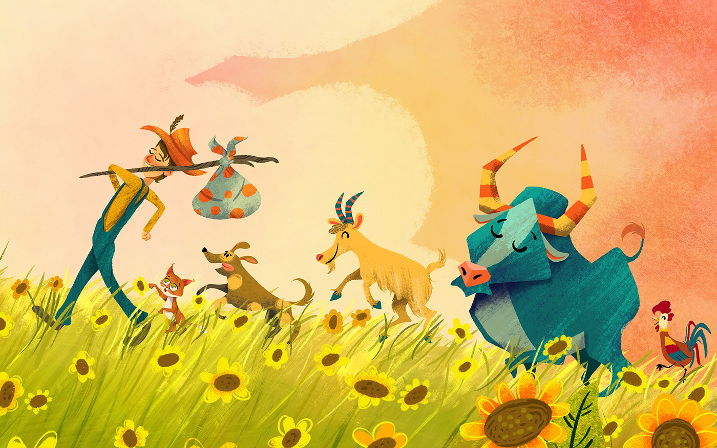 animals children children illustration children's book fairy flower kidlit Picture book Stories whimsical