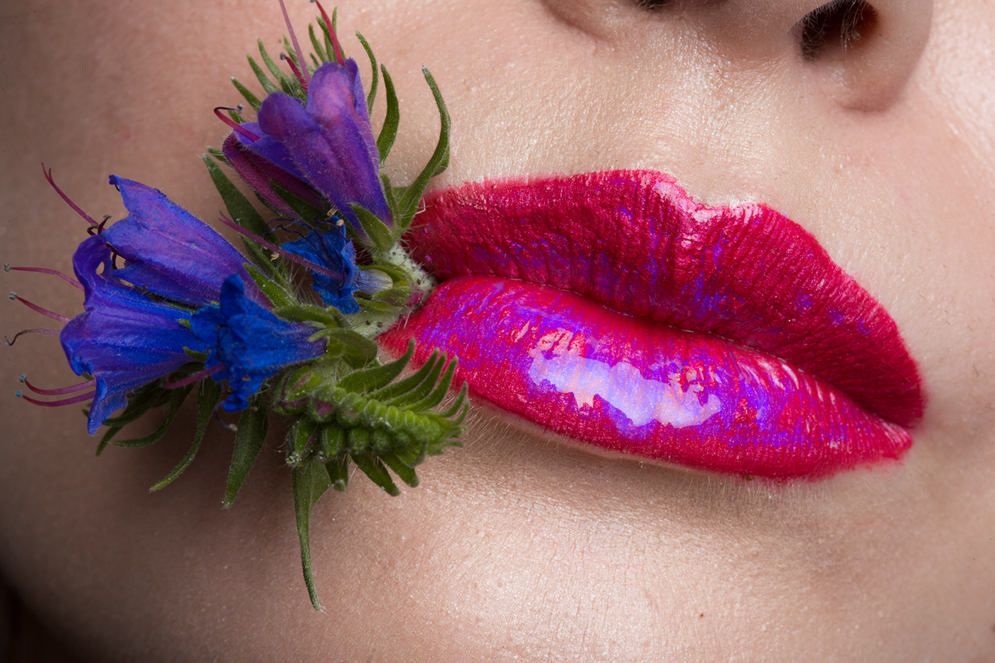 retouch lips hi-end cc Flowers beauty