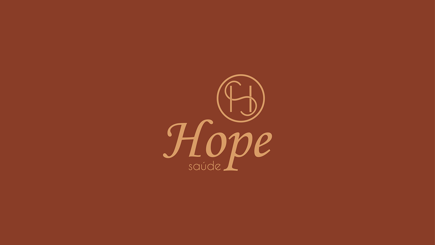 hope design brand identity Logo Design visual identity identidade visual logo saúde clinica médica Logotipo