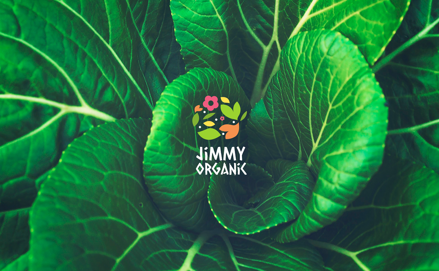 logo mark brand branding  identity free template vegetables