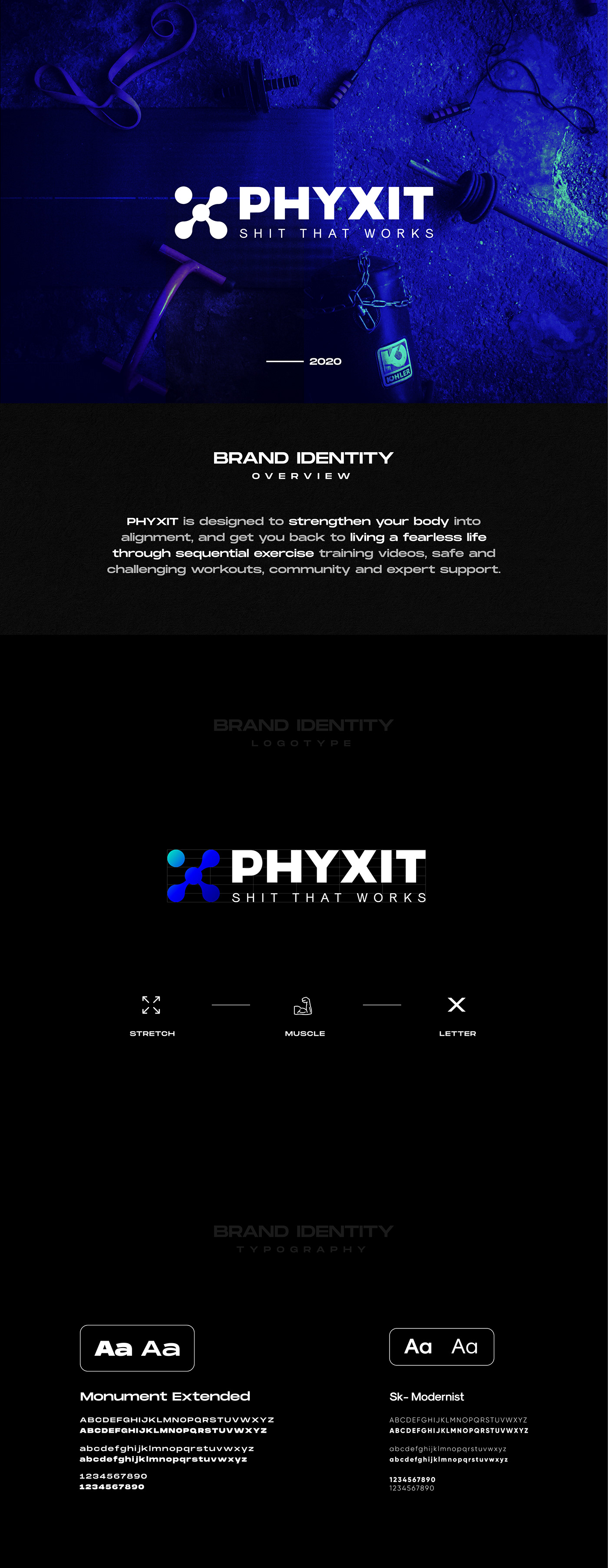 Illustrator vector branding  fitness gym Logo Design morph phyxit visual identity workout