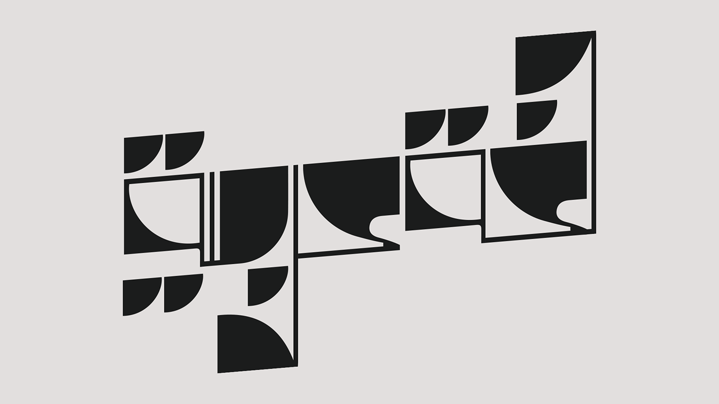 arabic hibrayer typography   font geometric type