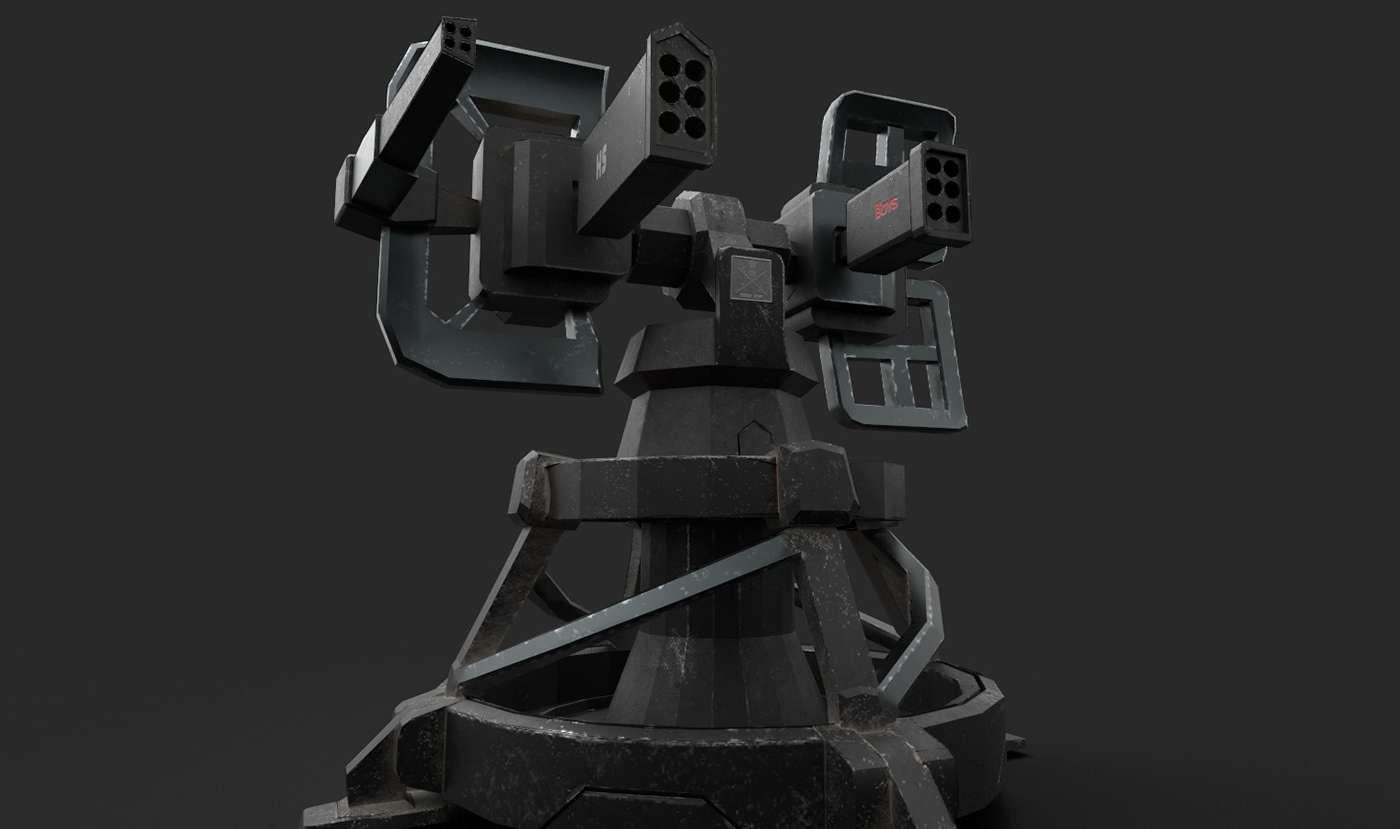 3D model modeling weapon concept models props Game Art weapon modeling