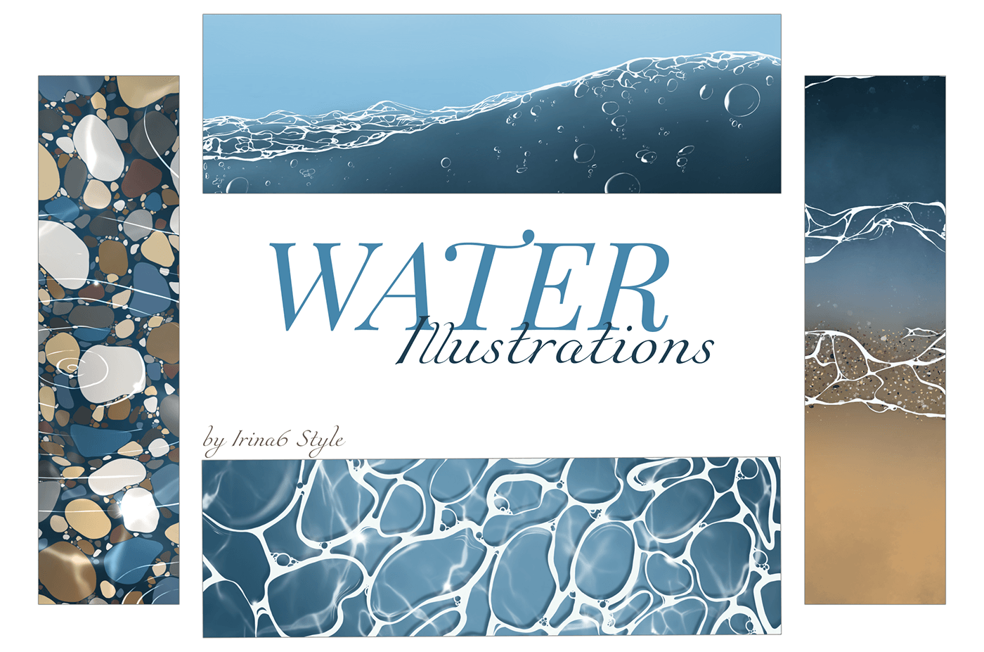 ILLUSTRATION  Digital Art  Drawing  digital illustration Procreate artwork illustrations water Ocean digital painting