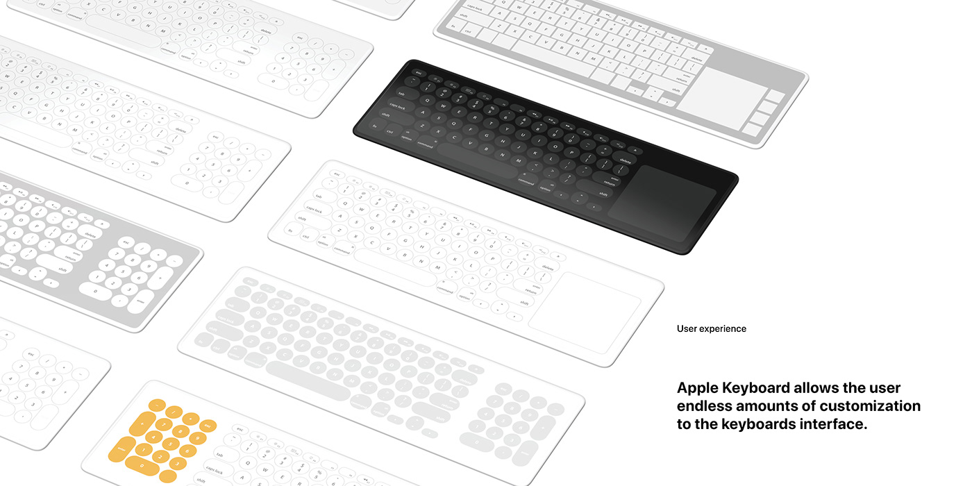 apple keyboard mouse UI ux product industrial design