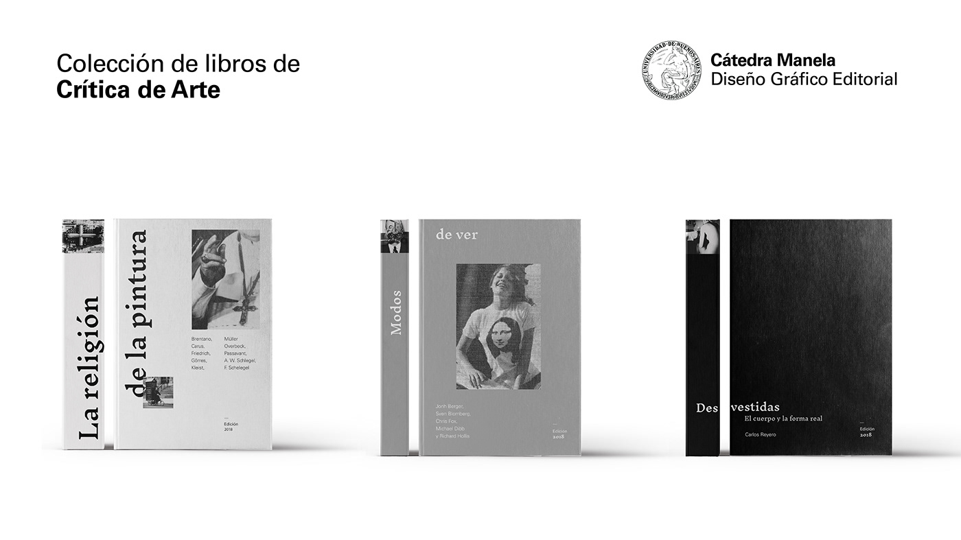 editorial diseño gráfico diseño catedra manela manela uba arte libro coleccion de libros