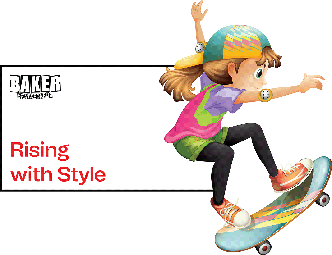 Outdoor Photography  interactive Hoarding skates skateboard vector adobe illustrator Graphic Designer brand identity