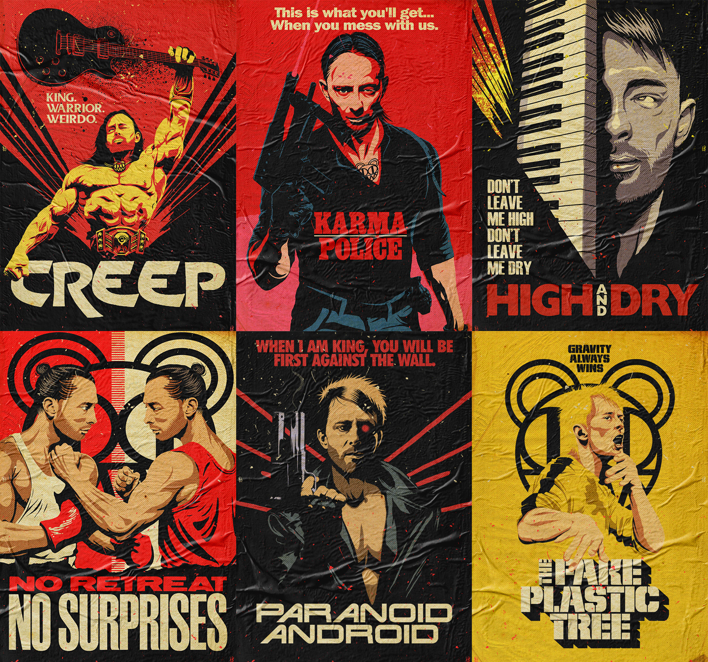 Radiohead thom yorke conan die hard Stallone cobra action Movies