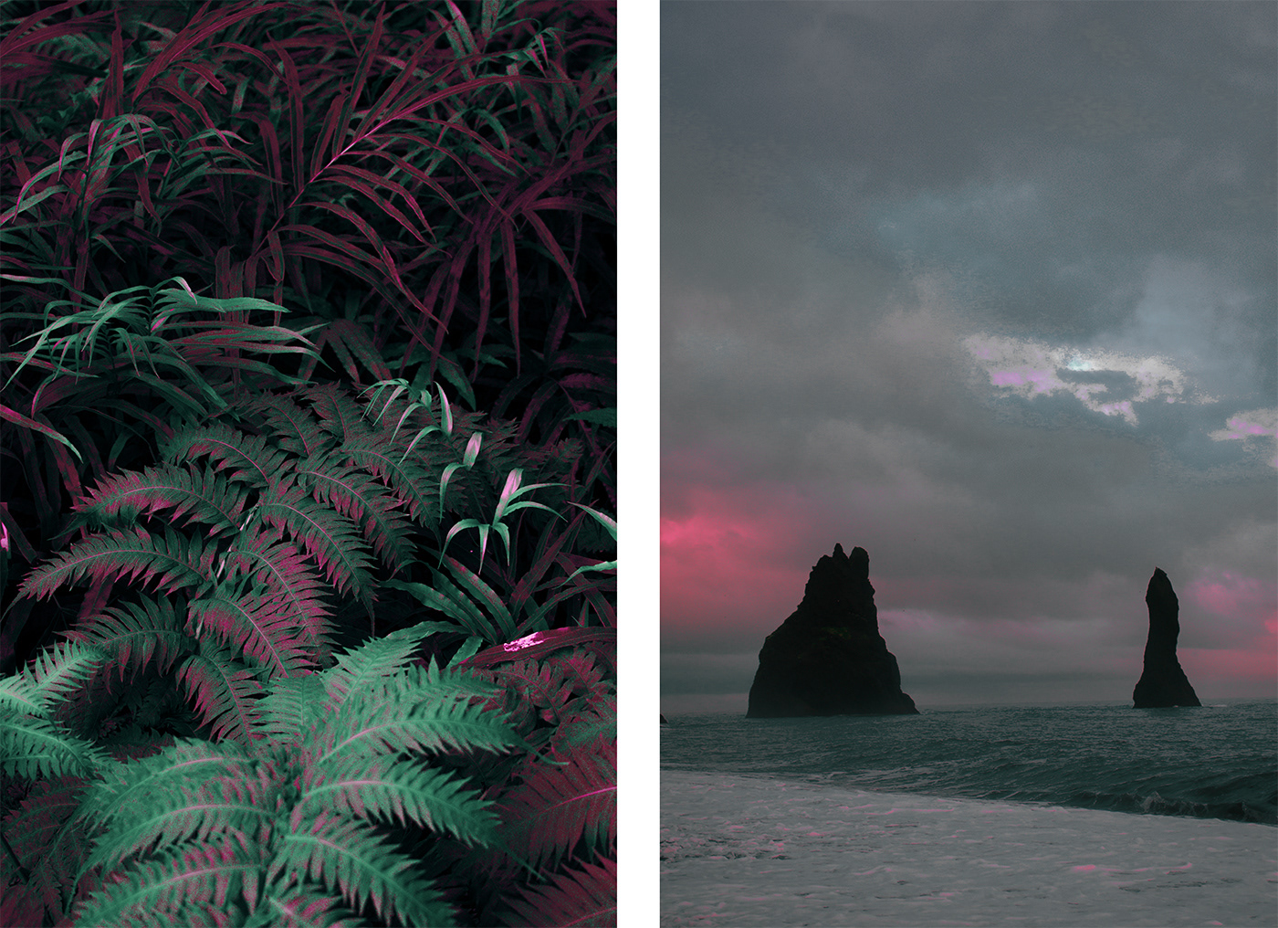 minimal Minimalism color Landscape diptych art photography surreal symbolism architecture Nature