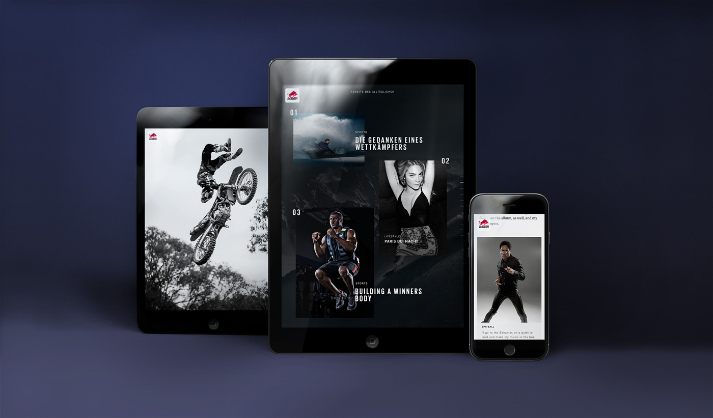 app Smarthphone tablet magazine modular atomic sports Events extreme lifestyle