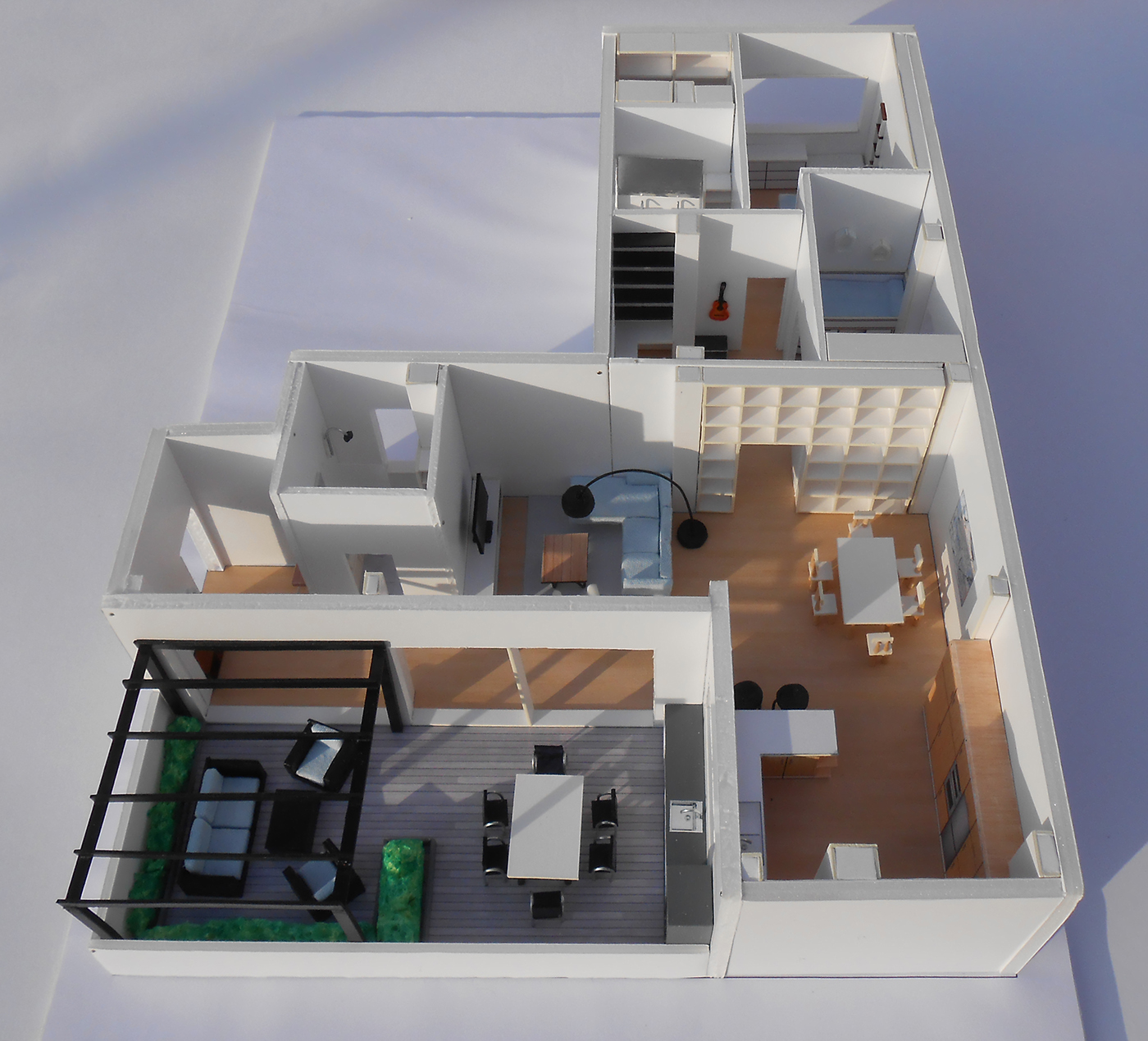 Interior apartment scalemodel