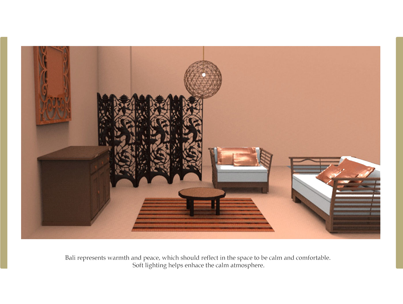 interior design  Residential Furniture balinese furniture wood furniture furniture Space design product design  Lighting Design 