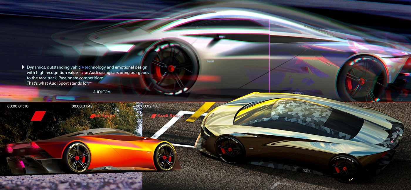 3D automotive   car concept Digital Art  Drawing  ILLUSTRATION  Render sketch Vehicle