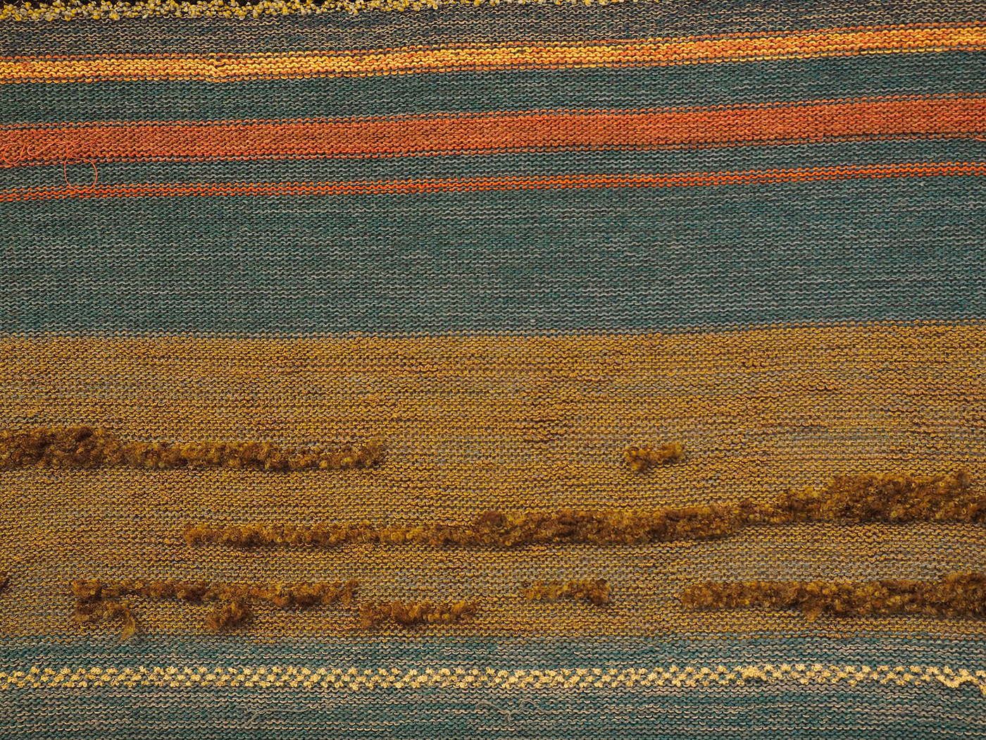 stripe Landscape landscape stripe knitting machine machine knitting single bed knitting repeated stripe sunset beach