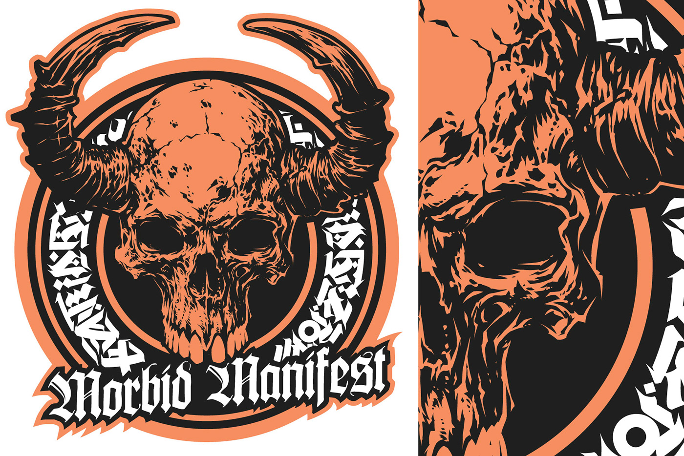 skull skulls vector tattoo t-shirt apparel T-Shirt Design shirt typography   adobe illustrator