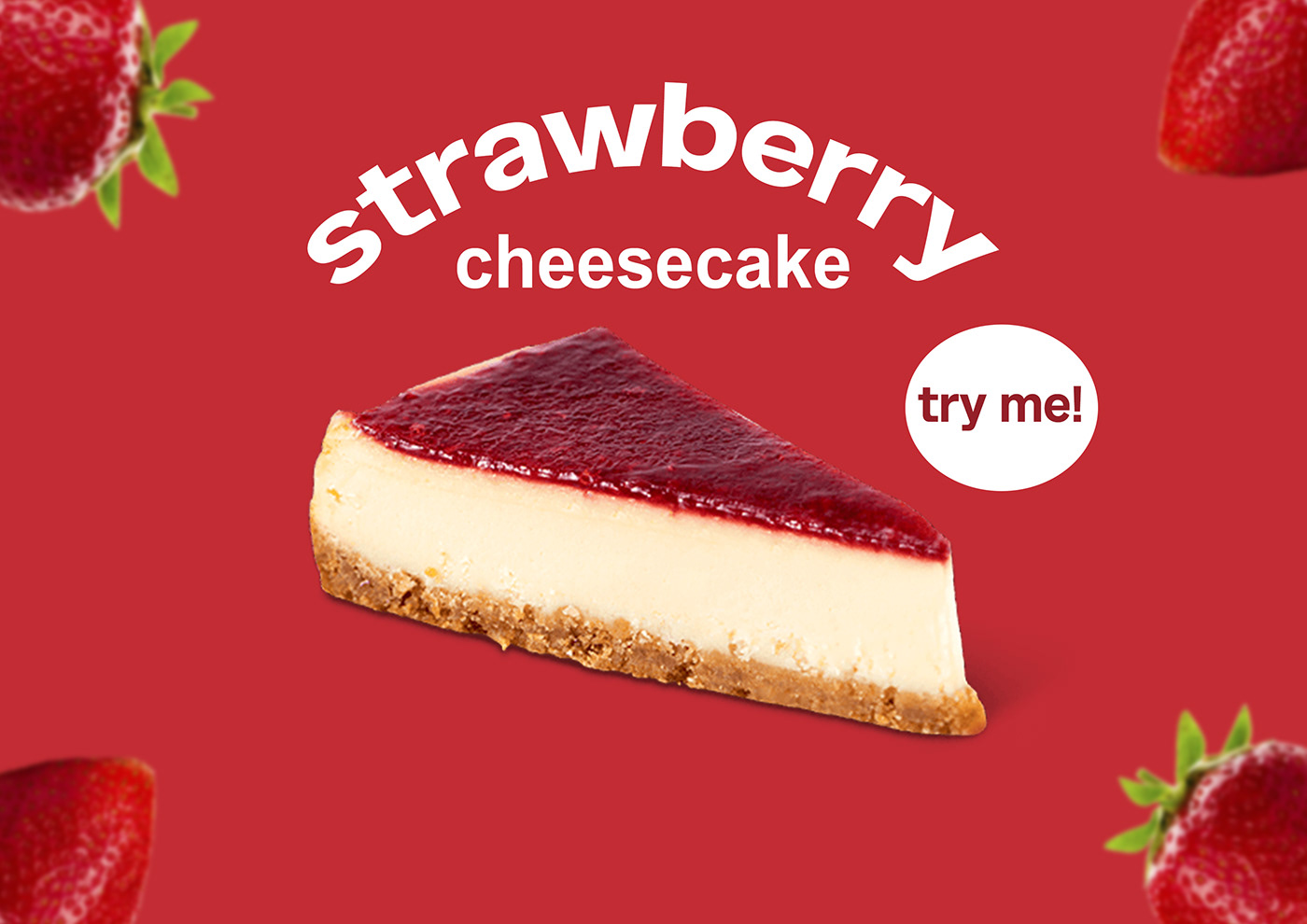 banner banner design cheesecake sweet Food  Adobe Photoshop Visual Communication designer design Behance