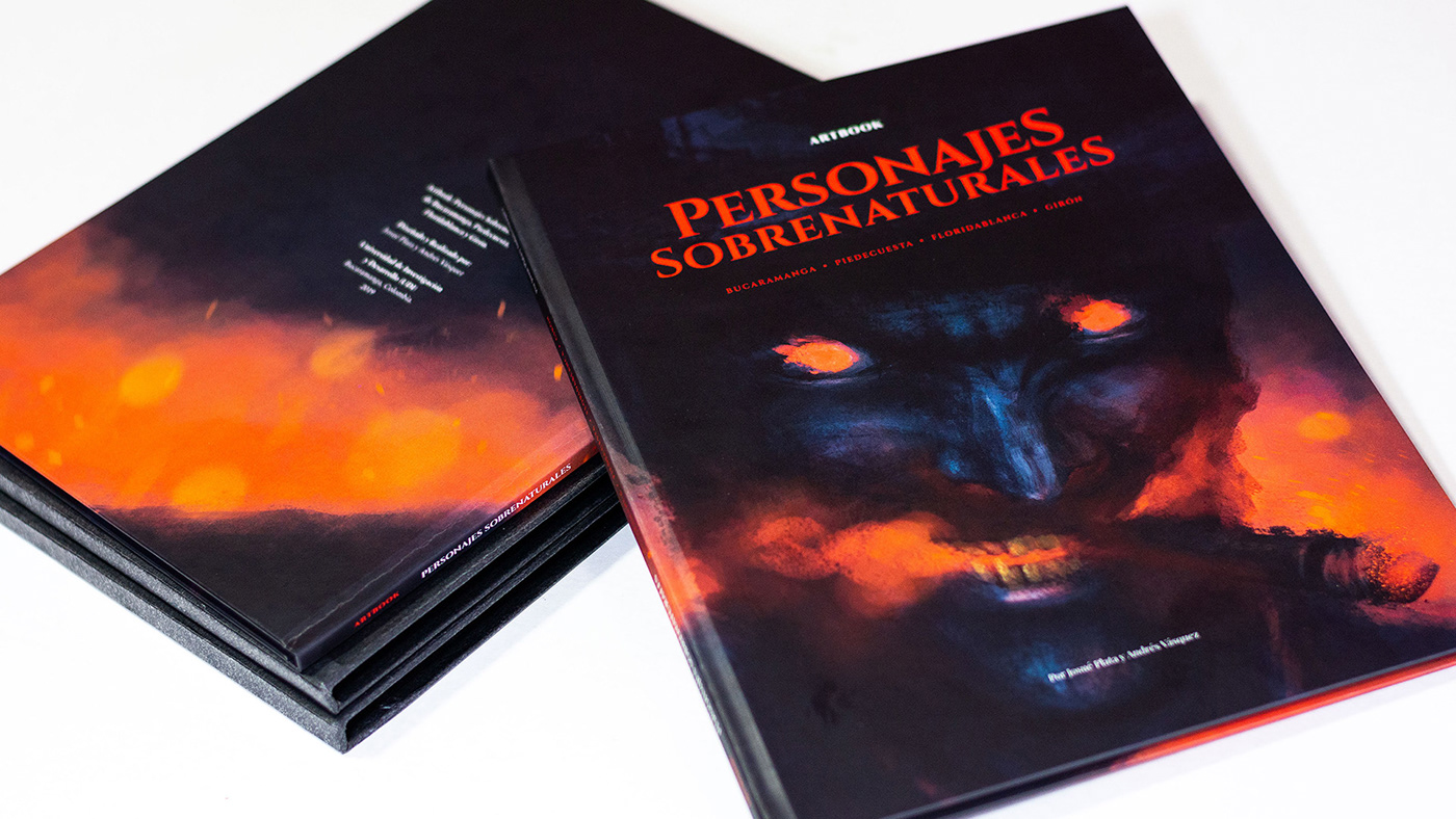 bruja diablo artbook arte colombia+ Bucaramanga Leyendas legends demon book