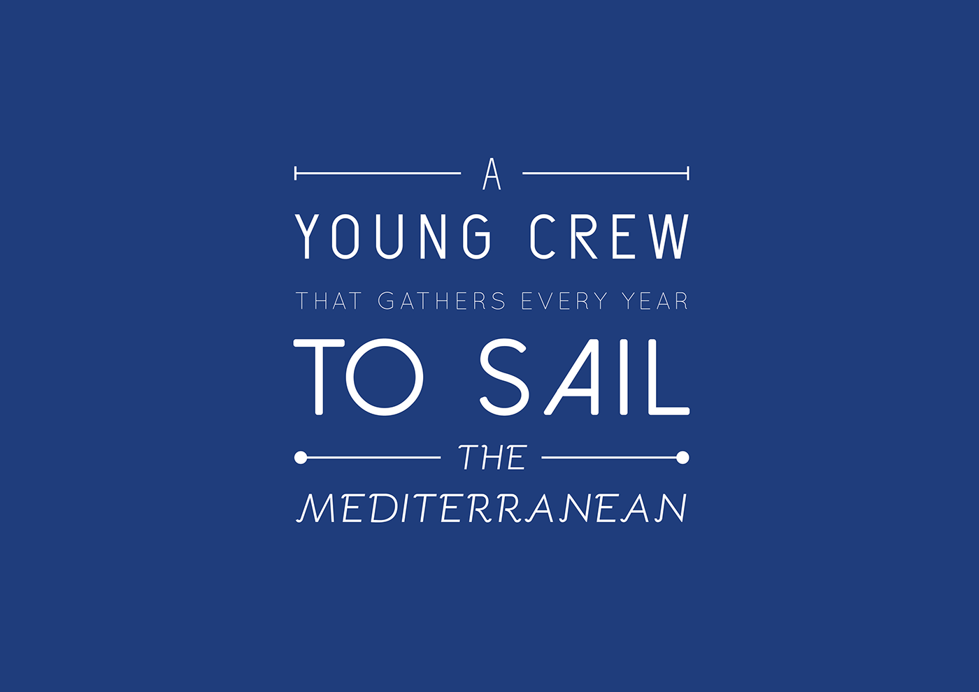 logo sailing crew Young sea blue summer campaign Sailor poster