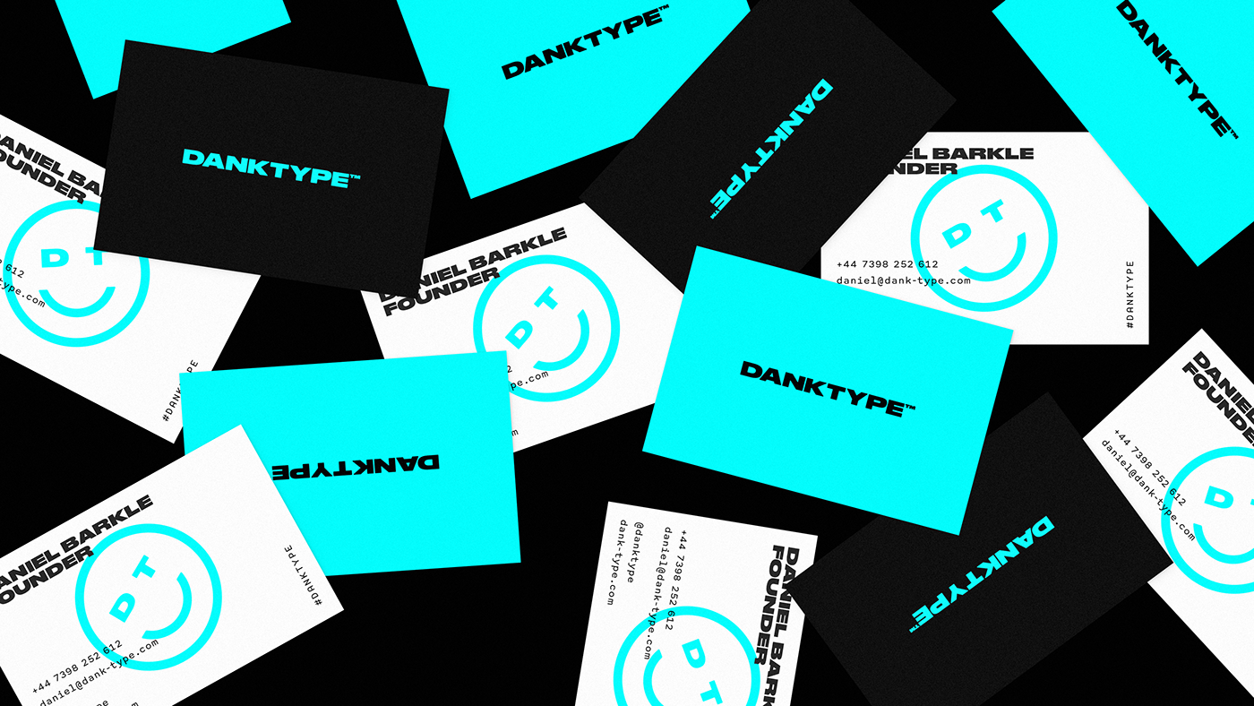 type branding  Business Cards print cyan brand guidelines pantone Stationery Tote Bag