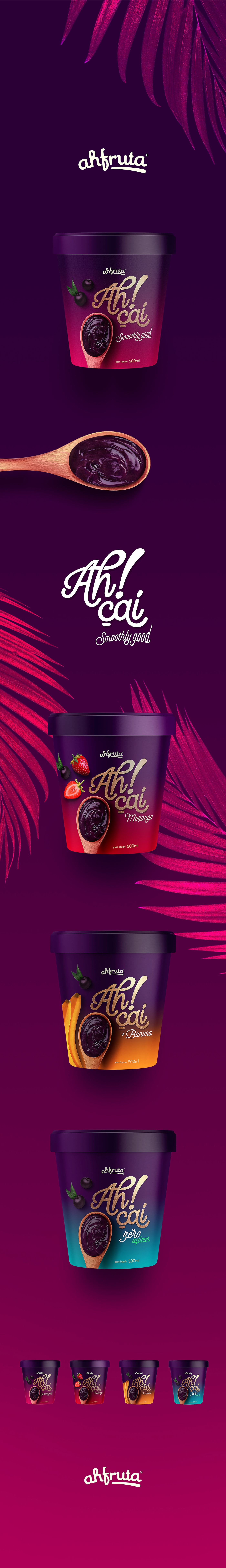 acai brand branding  design Fruit package Packaging