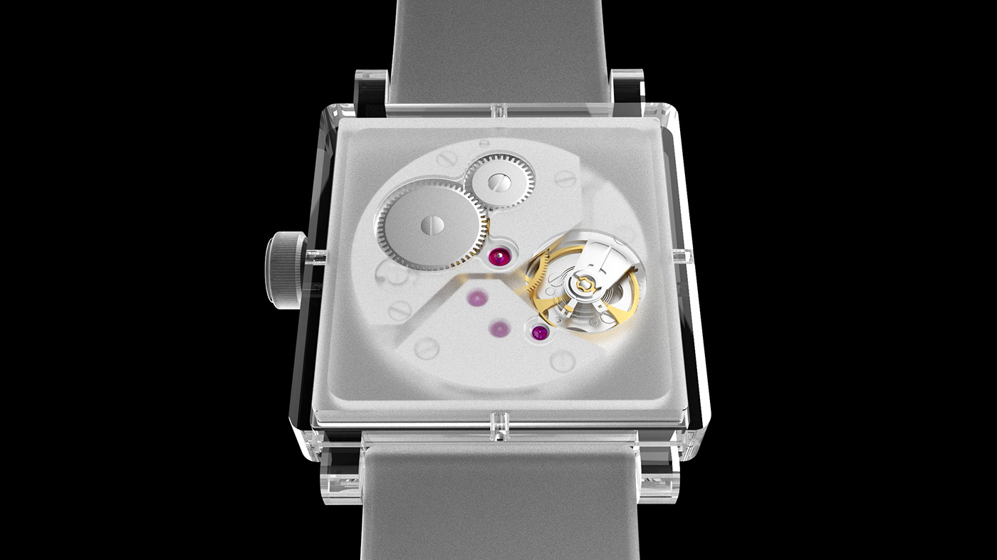 clock watch luxury modern 3D Render Watches watch design horology industrial design 