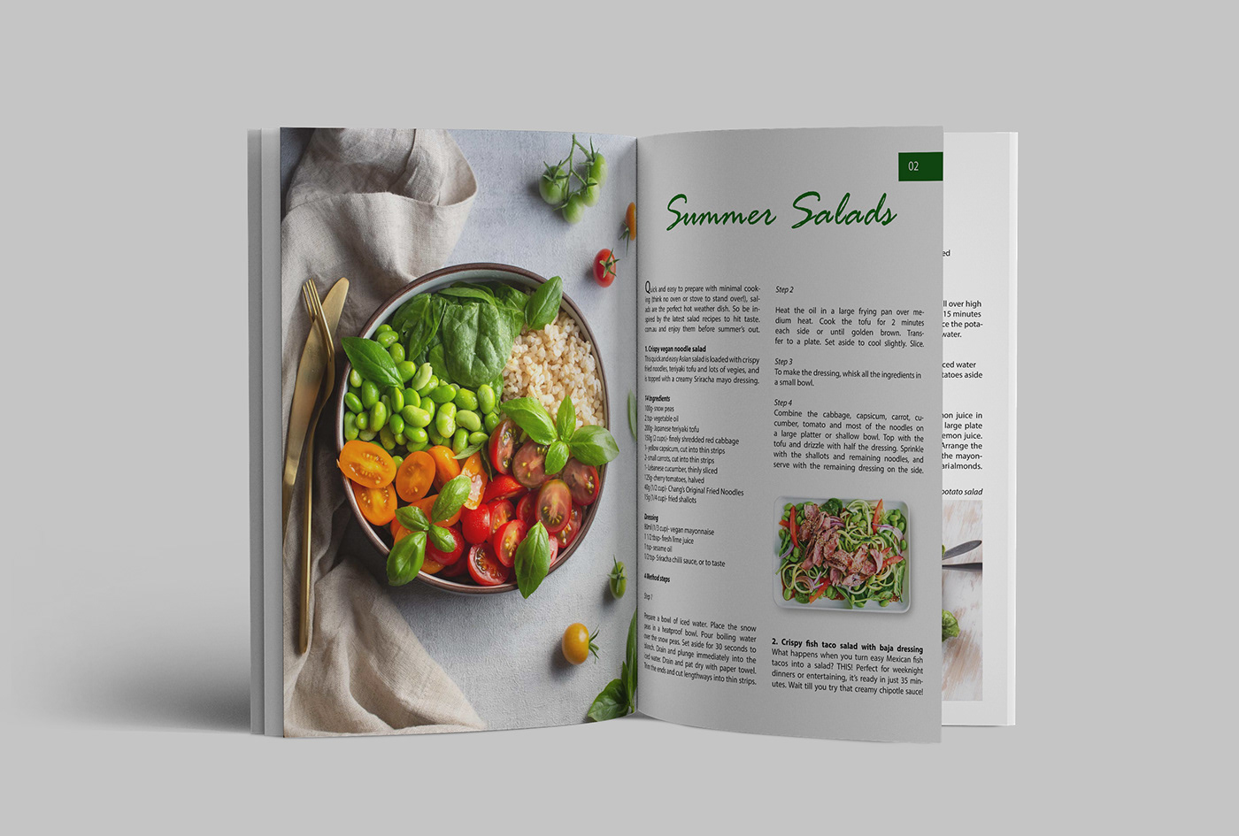 magazine Food Magazine graphic design  Layout Book Layout Food  tasty