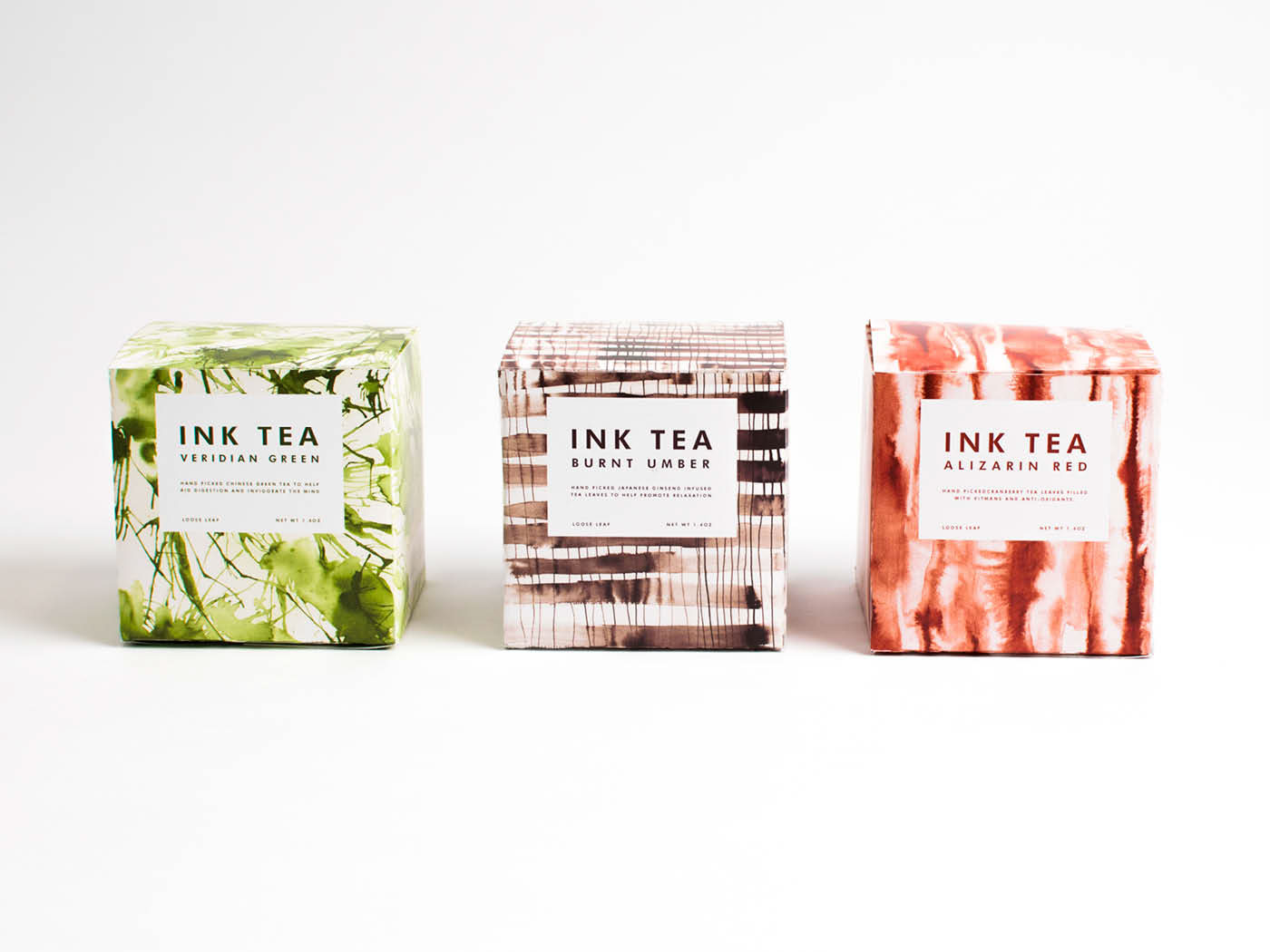 Packaging packaging design Tea Packaging graphic design  handmade ink tea