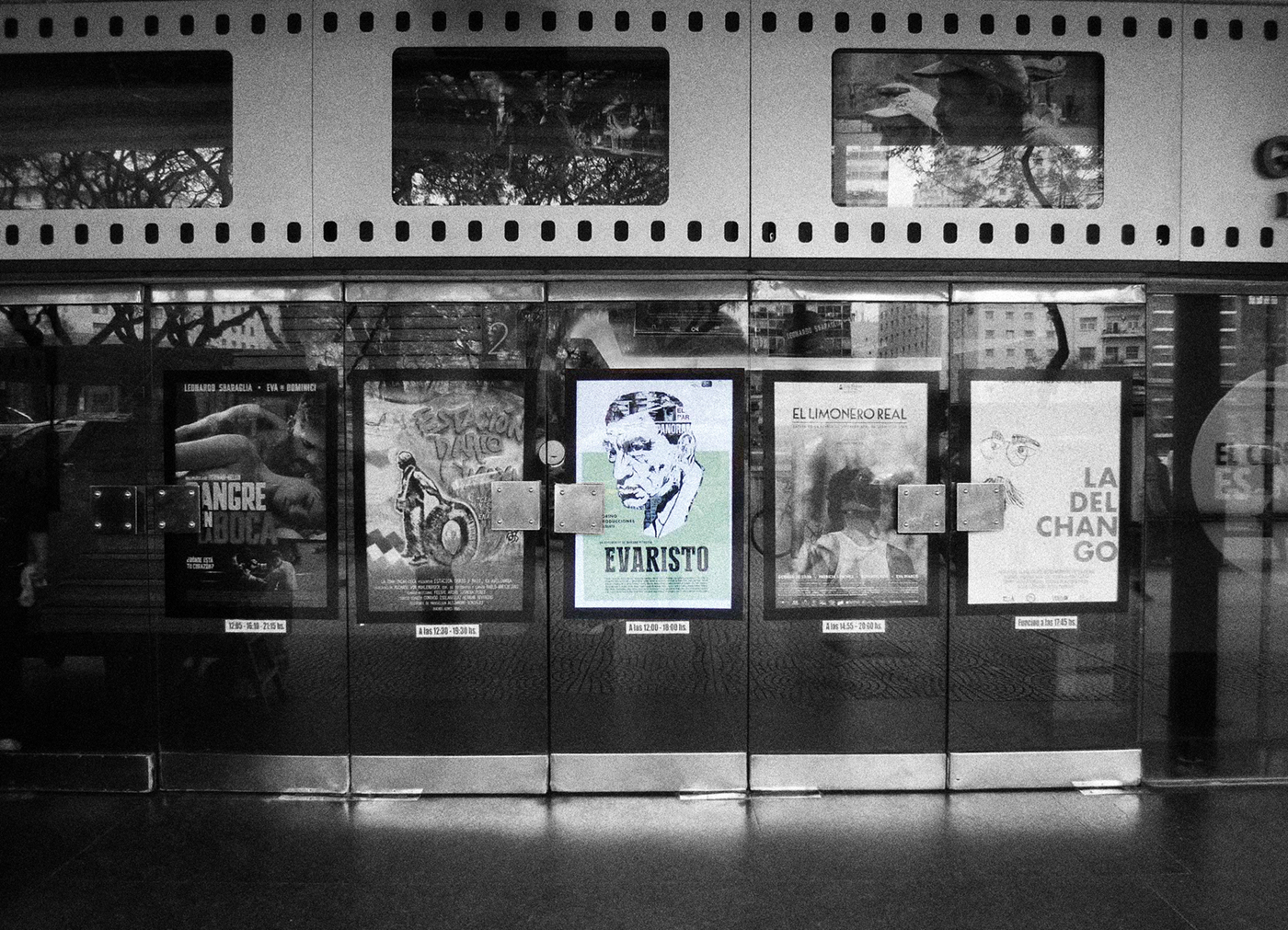 Documentary  Film   cine tipography identity 50's poster Cinema incaa documental