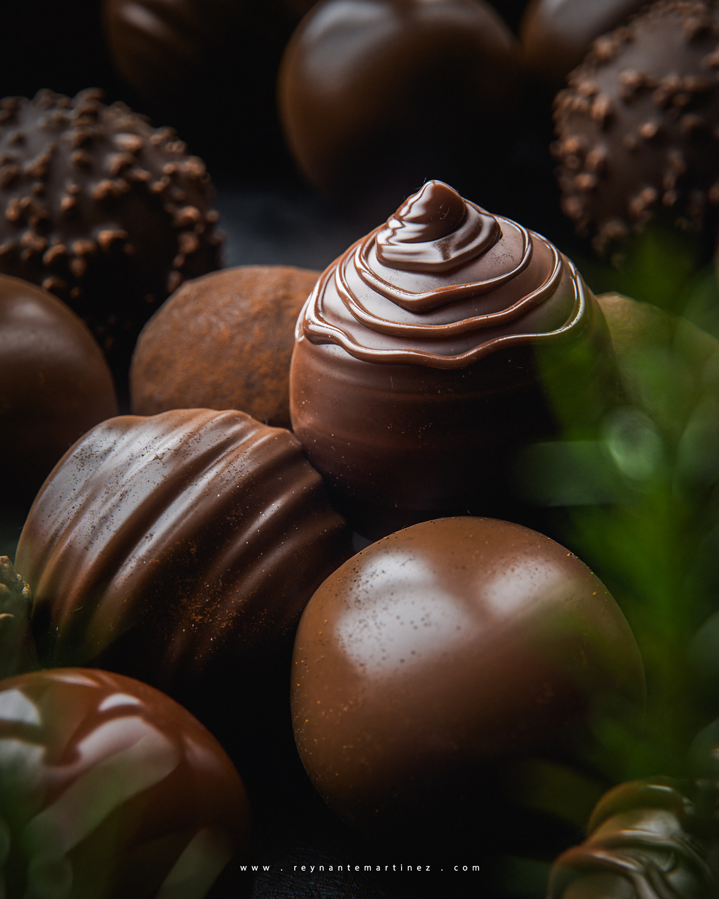 3D blender blender3d CGI chocolate truffles gourmet Food  Cycles render