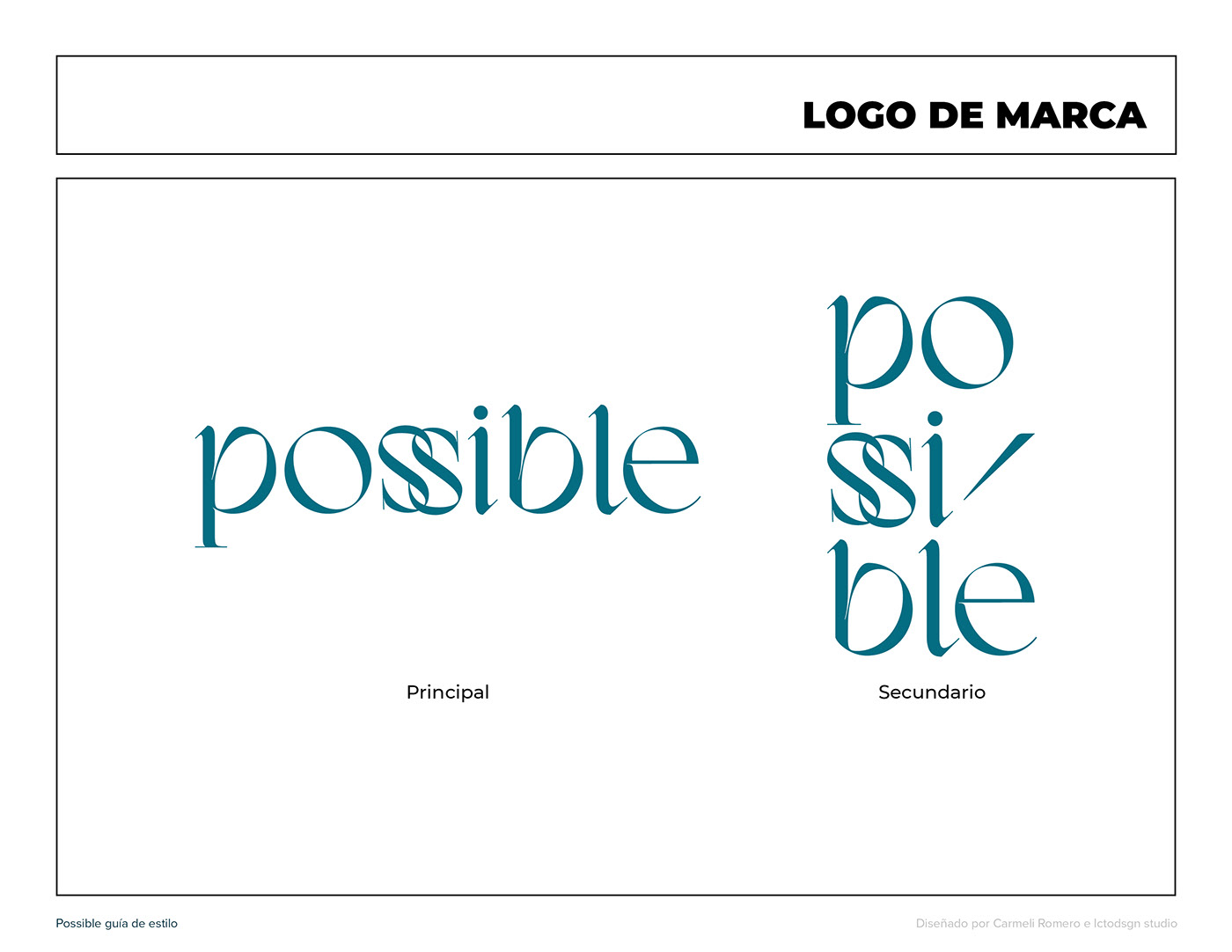 brand identity design gráfico designer identidad visual Logo Design Logotype marca visual identity