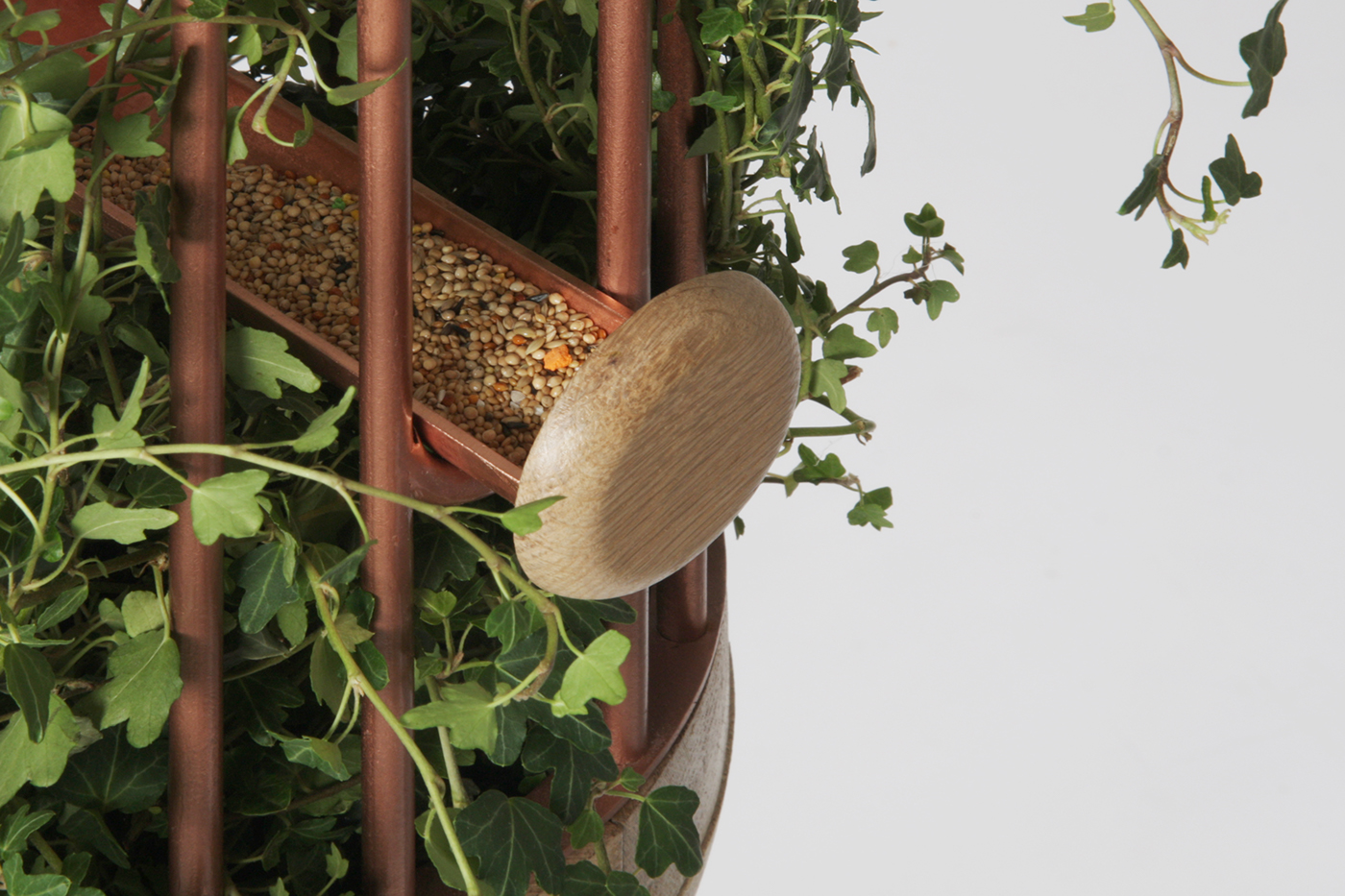 design art product birdnest wood copper naturalistproject