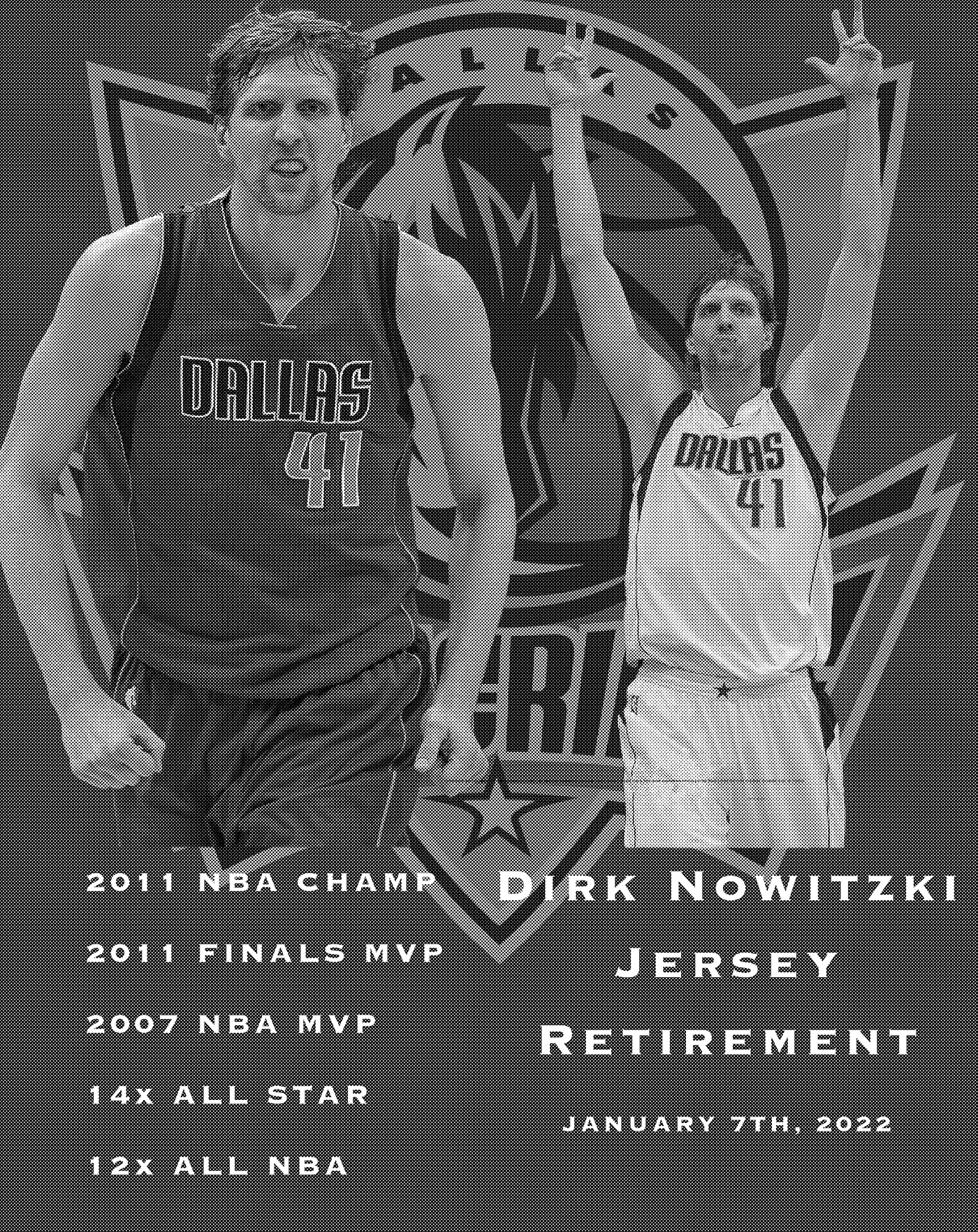 Advertising  Dirk nowitzki Mavericks NBA retirement sports